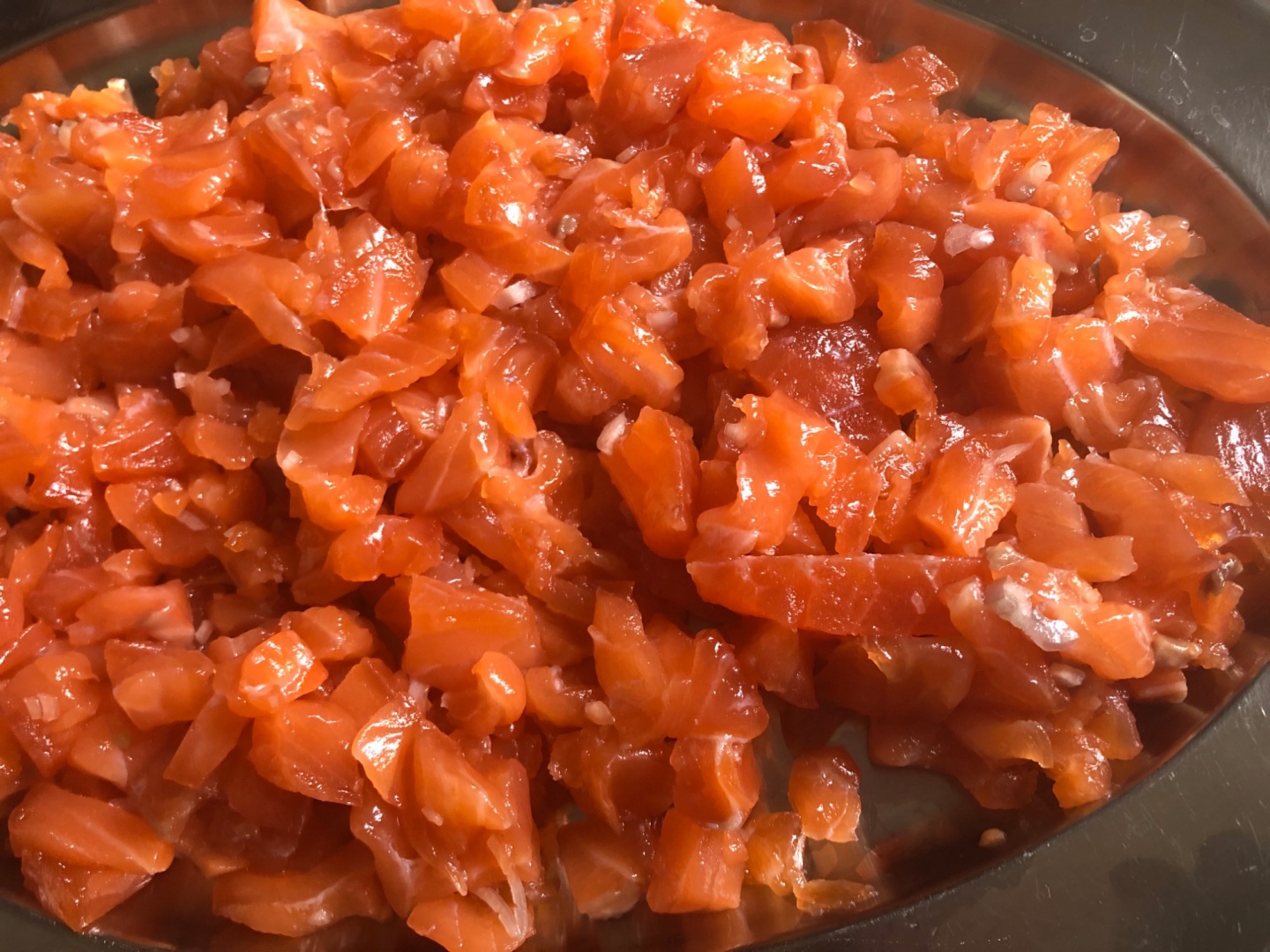 Gravad laks, lacks o lax, in salsa dolceforte