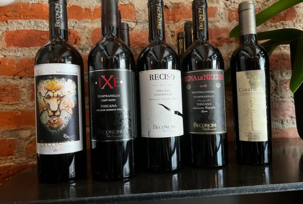 BECONCINI: TREBBIANO MACERATO, TEMPRANILLO, SANGIOVESE MADE IN TUSCANY