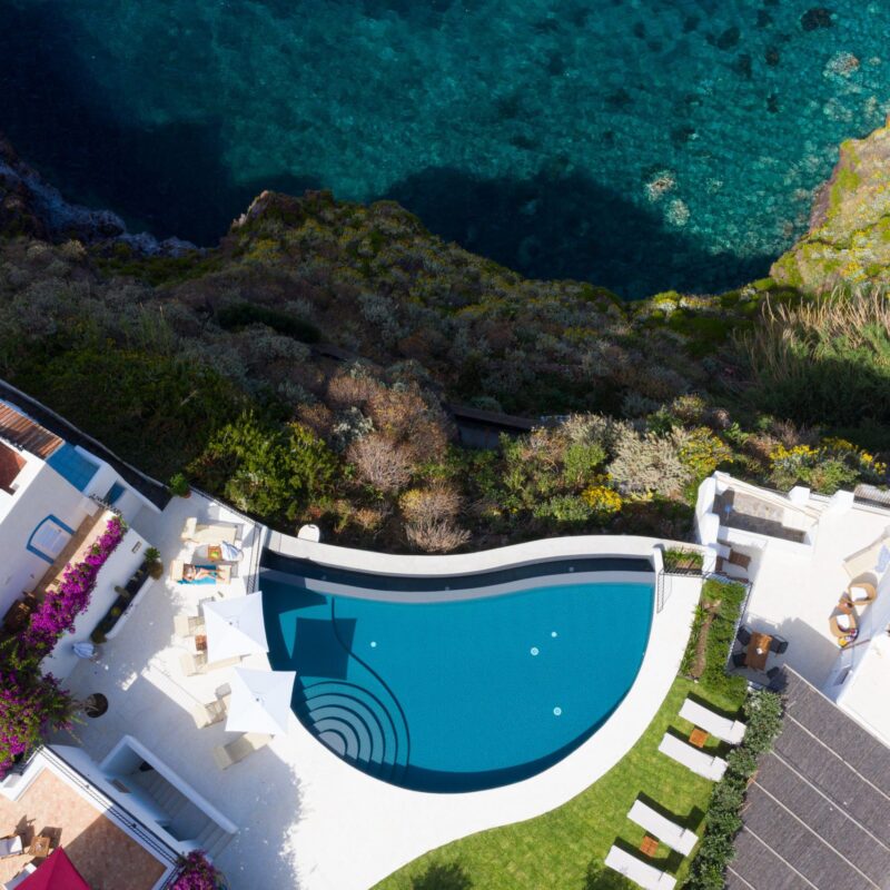 Hotel Punta Scario con piscina a sfioro