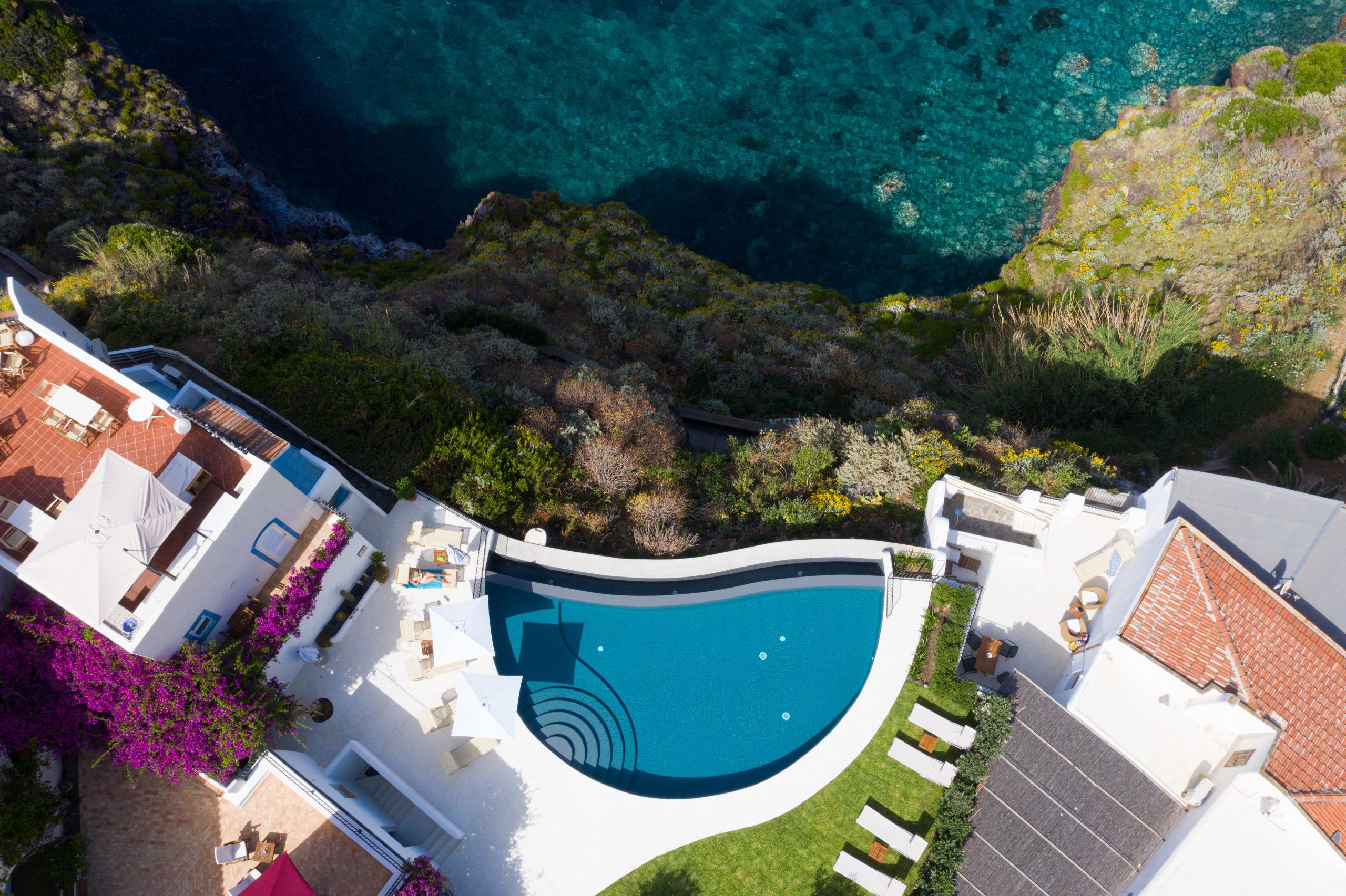 Hotel Punta Scario con piscina a sfioro