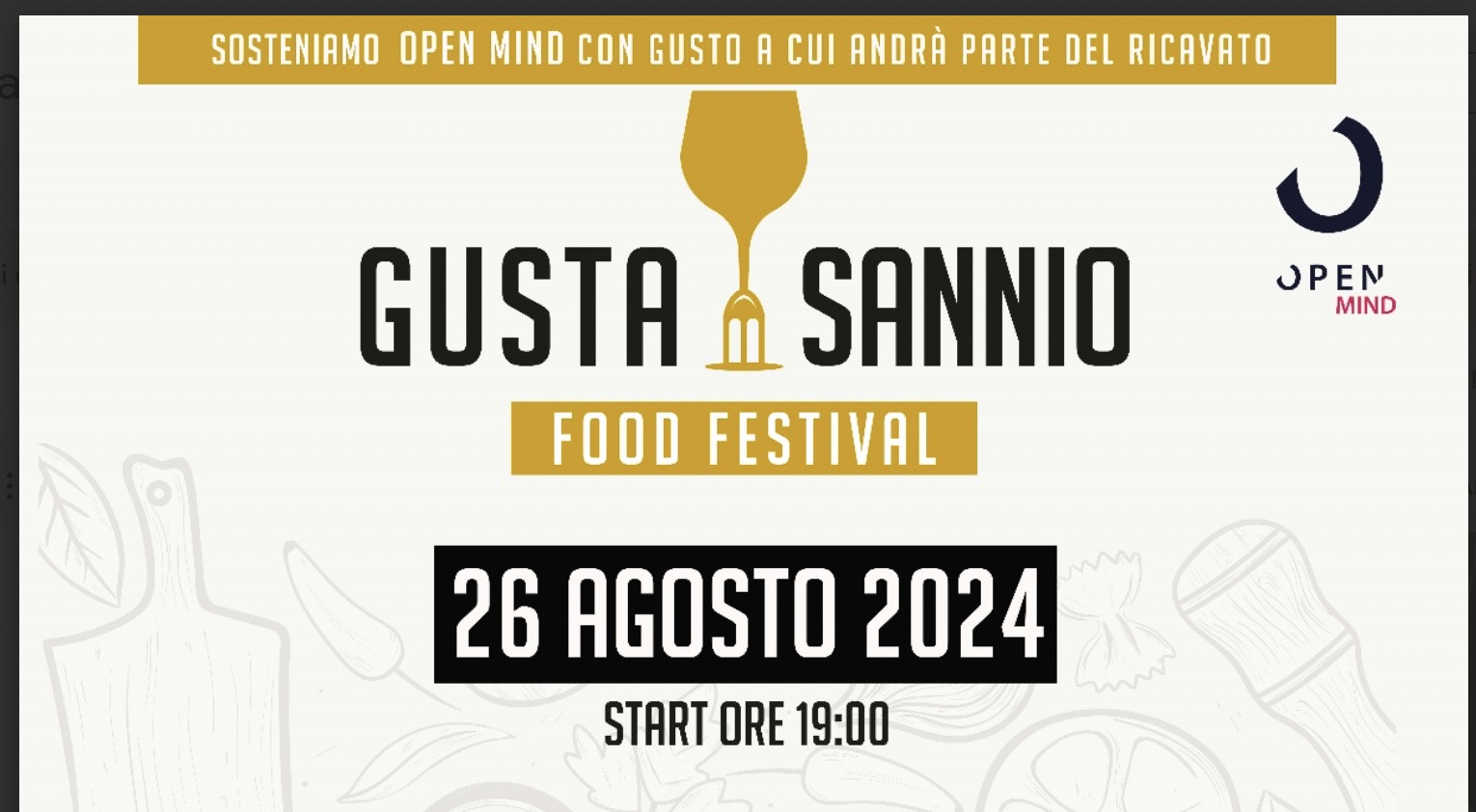 Gusta Sannio: il festival della solidarietà con oltre 20 chef e pizzaioli