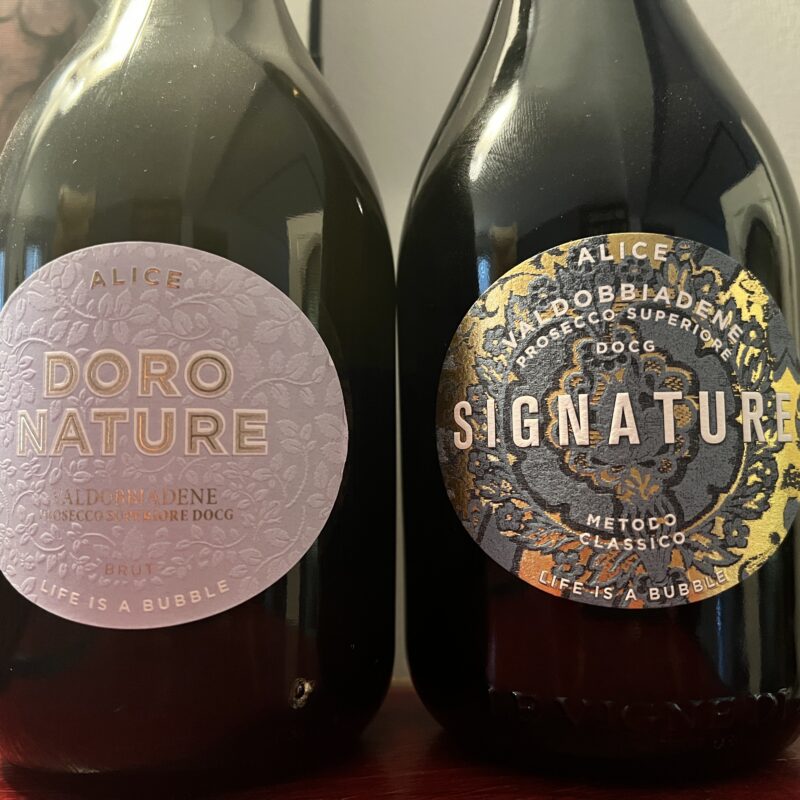 Signature e Doro Vigne di Alice: due Prosecco, un unico stile