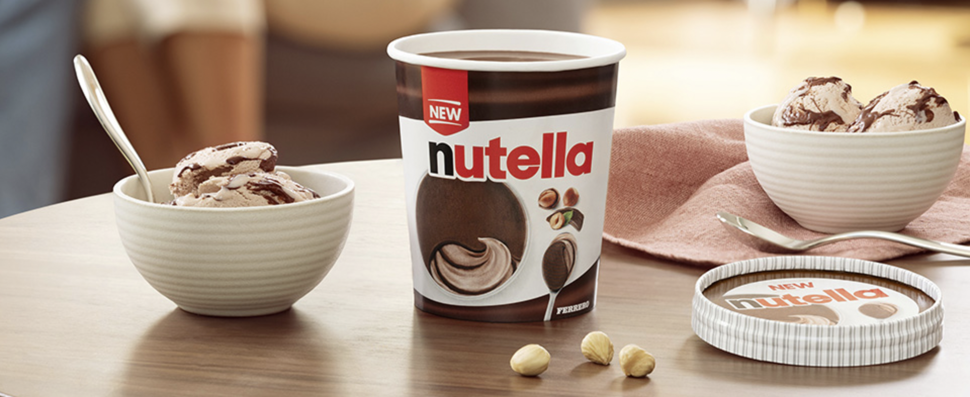 Passioni golose: per il 60° compleanno di Nutella nasce Nutella Ice Cream