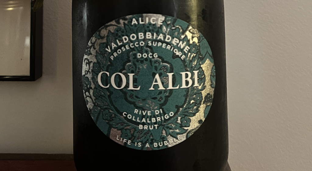 “Col Albi” il Valdobbiadene Rive di Collalbrigo 2022 Vigne di Alice