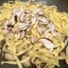 Tagliatelle all’uovo con porcini al burro e crudi