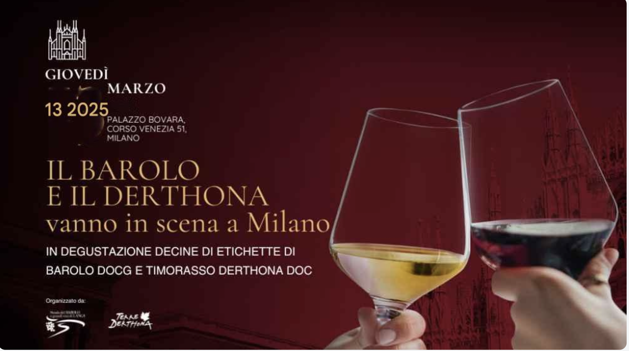 Il Barolo e il Derthona vanno in scena a Milano – Sesta edizione