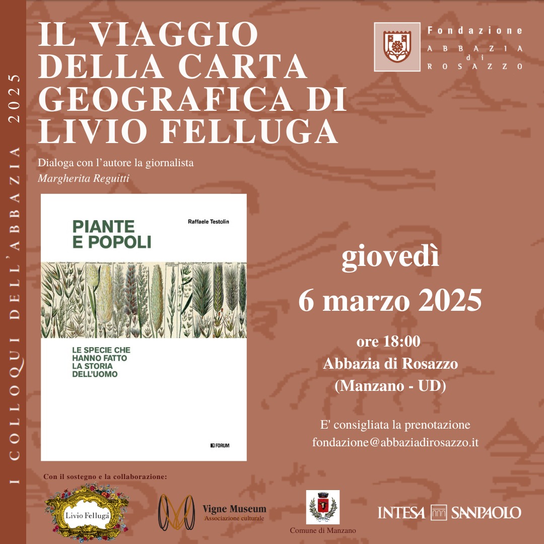 I Colloqui dell’Abbazia. Il viaggio della Carta Geografica di Livio Felluga