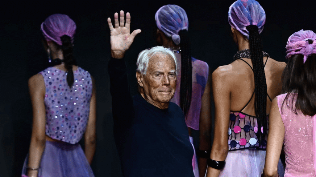 Giorgio Armani: l’addio al Re della moda italiana