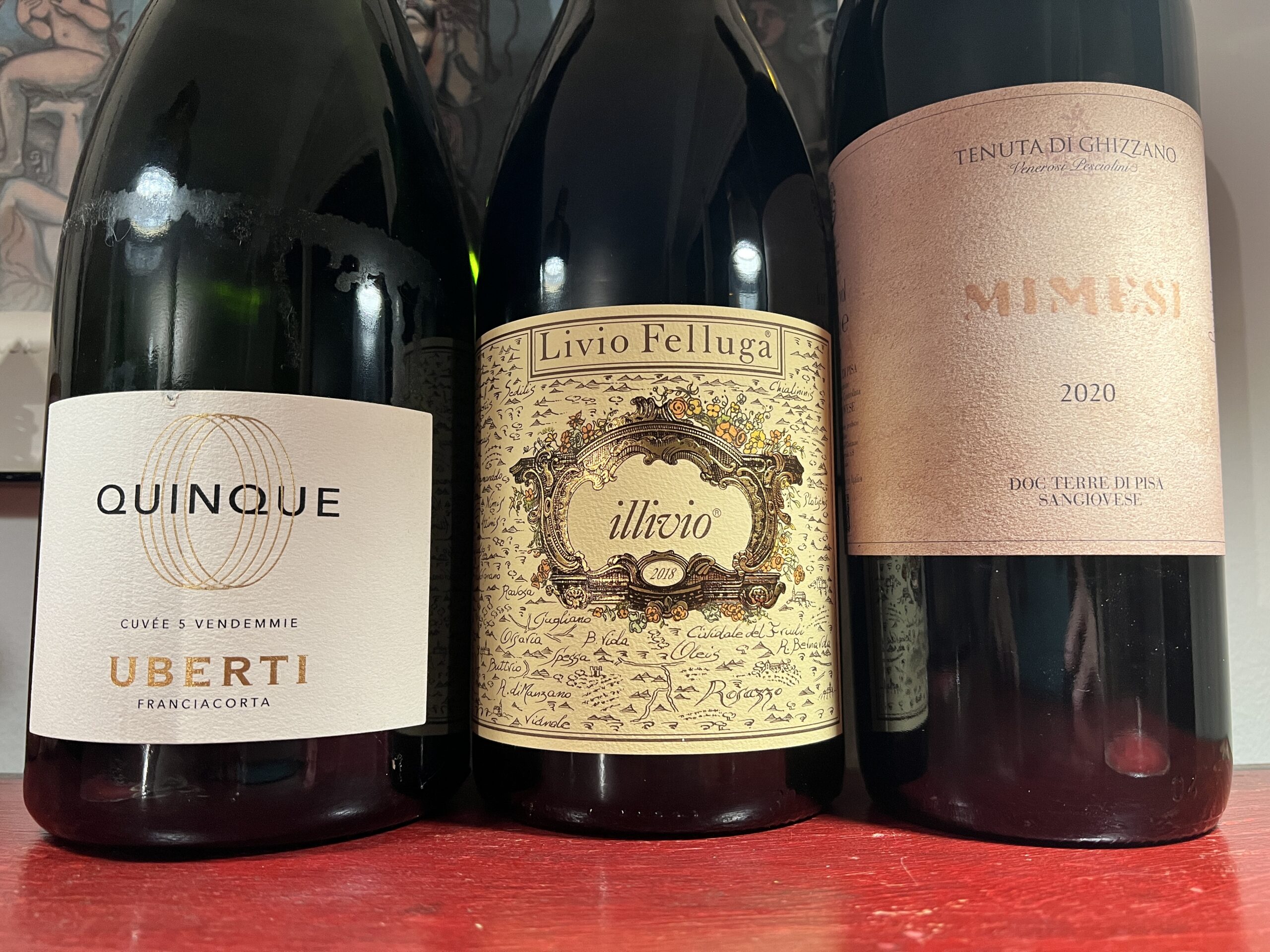 Tre Magnum d’autore: Quinque, illivio e Mimesi, eleganza italiana in tre calici