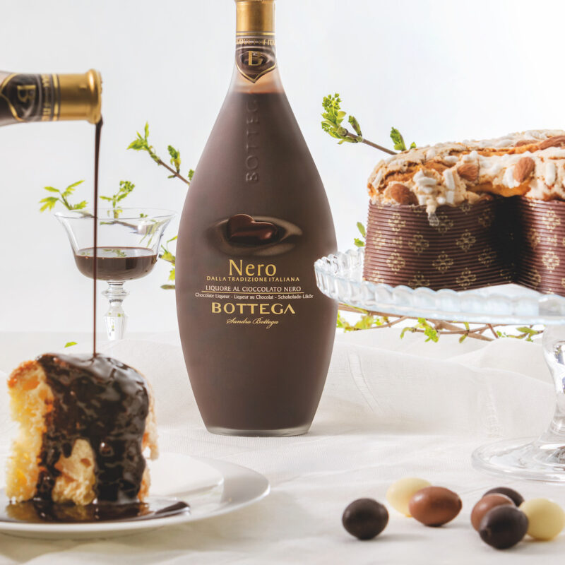 Colomba e Nero Bottega: il liquore al cioccolato che reinventa il rito pasquale