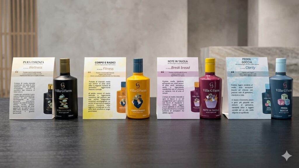 Villa G Farm: l’olio Sottozerodue