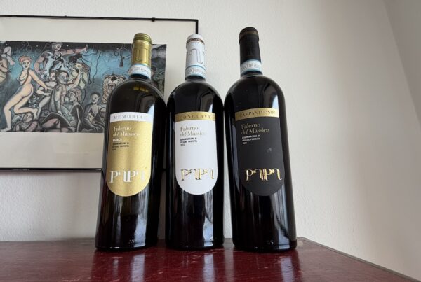 Il tris di vini Falerno di Gennaro Papa