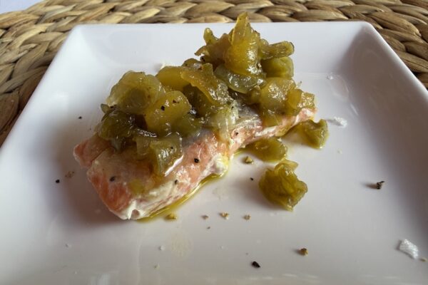 la trota pescata all'amo