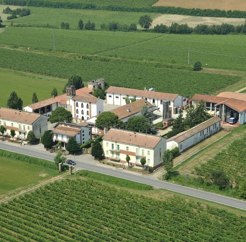 Cantine Romagnoli: vista aerea della cantina