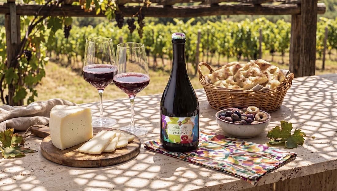 Dopo la visita al Museo del Vino degustazione vino Carpineto