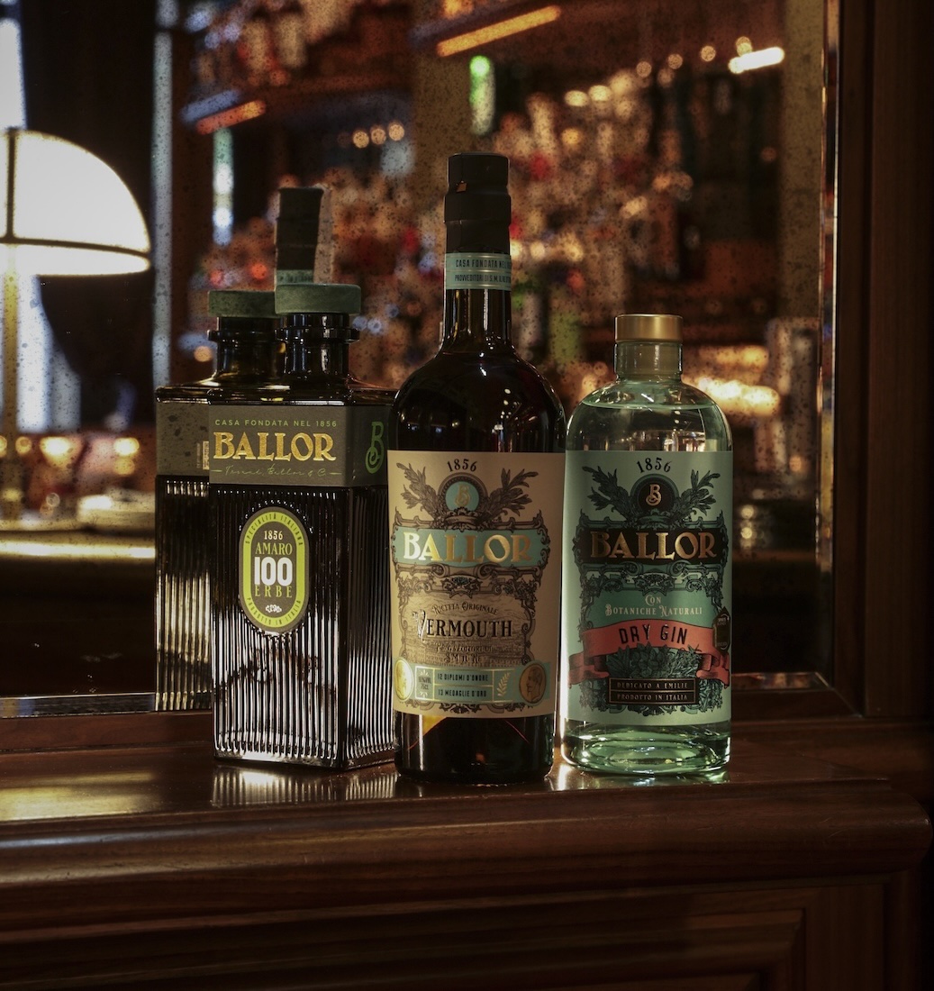 Ballor Vermouth, Amaro 100 Erbe e Dry Gin