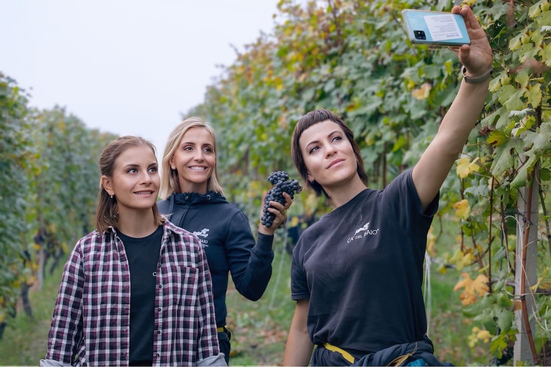 Paola, Valentina e Federica Grasso di Ca’ del Baio