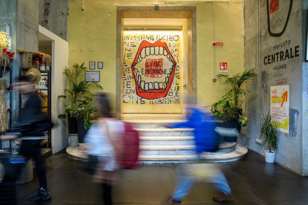 Spazi interni del Mercato Centrale Milano